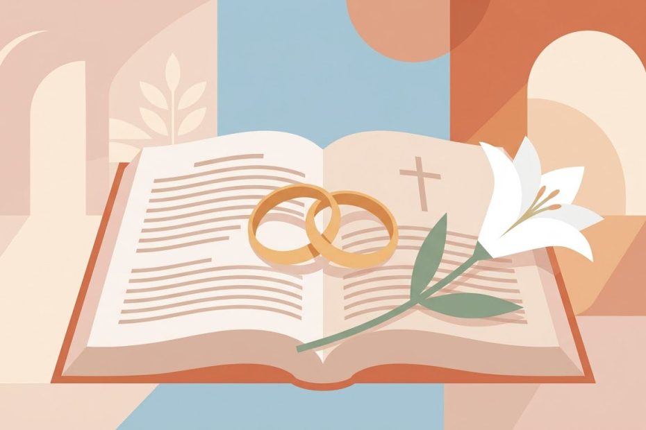 Preghiere per la fedeltà nella coppia - Illustration prière catholique